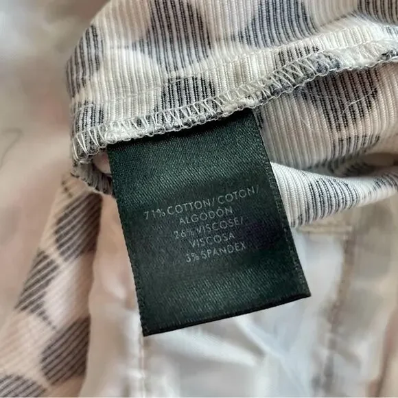 Ann Taylor Kate Fit Cropped Pants Modern Houndstooth Workwear Size 4 EUC - Picture 6 of 6